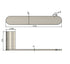 Meir Curvae Toilet Roll Holder